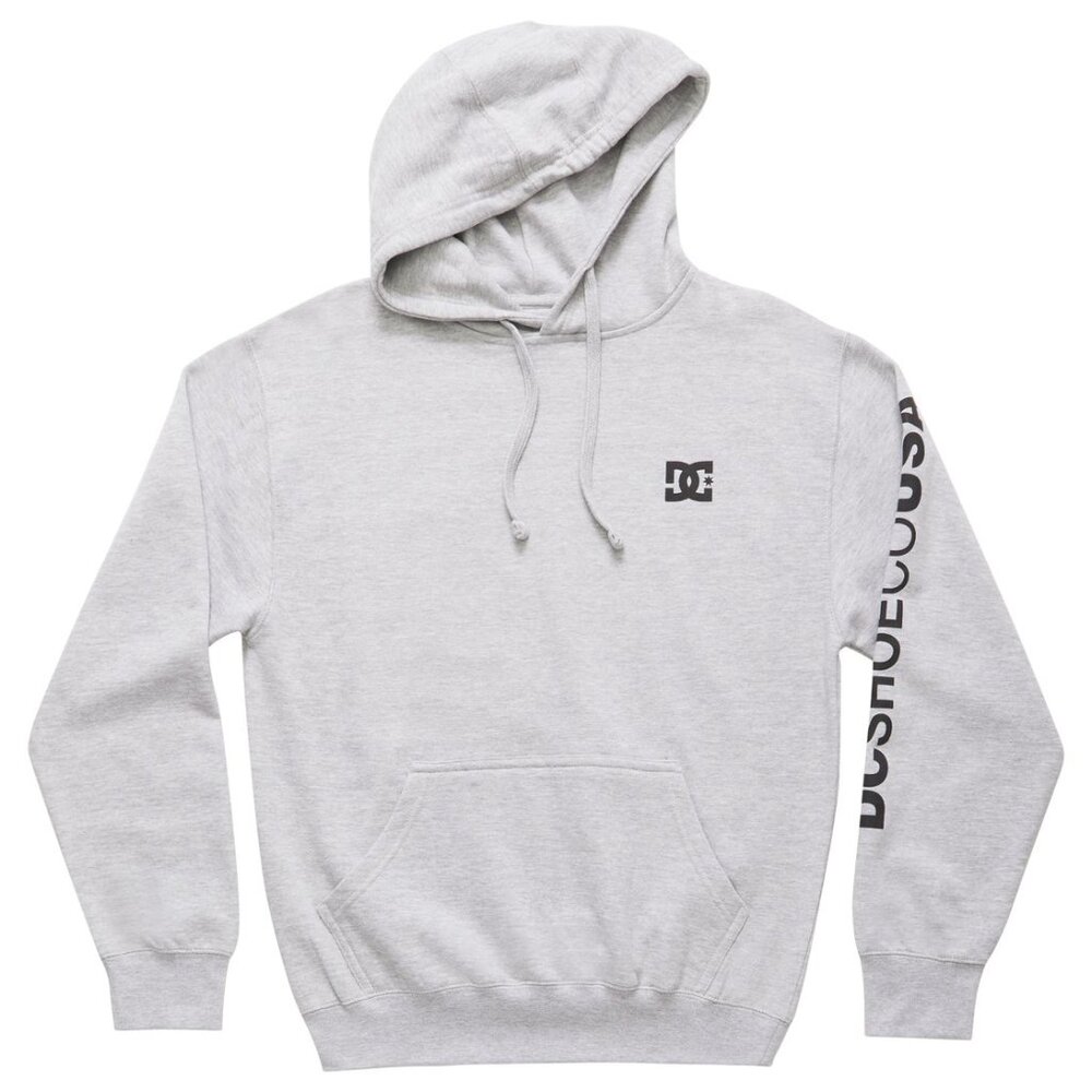 DC SHOES Hoodie Grey Logo New Wth Tags